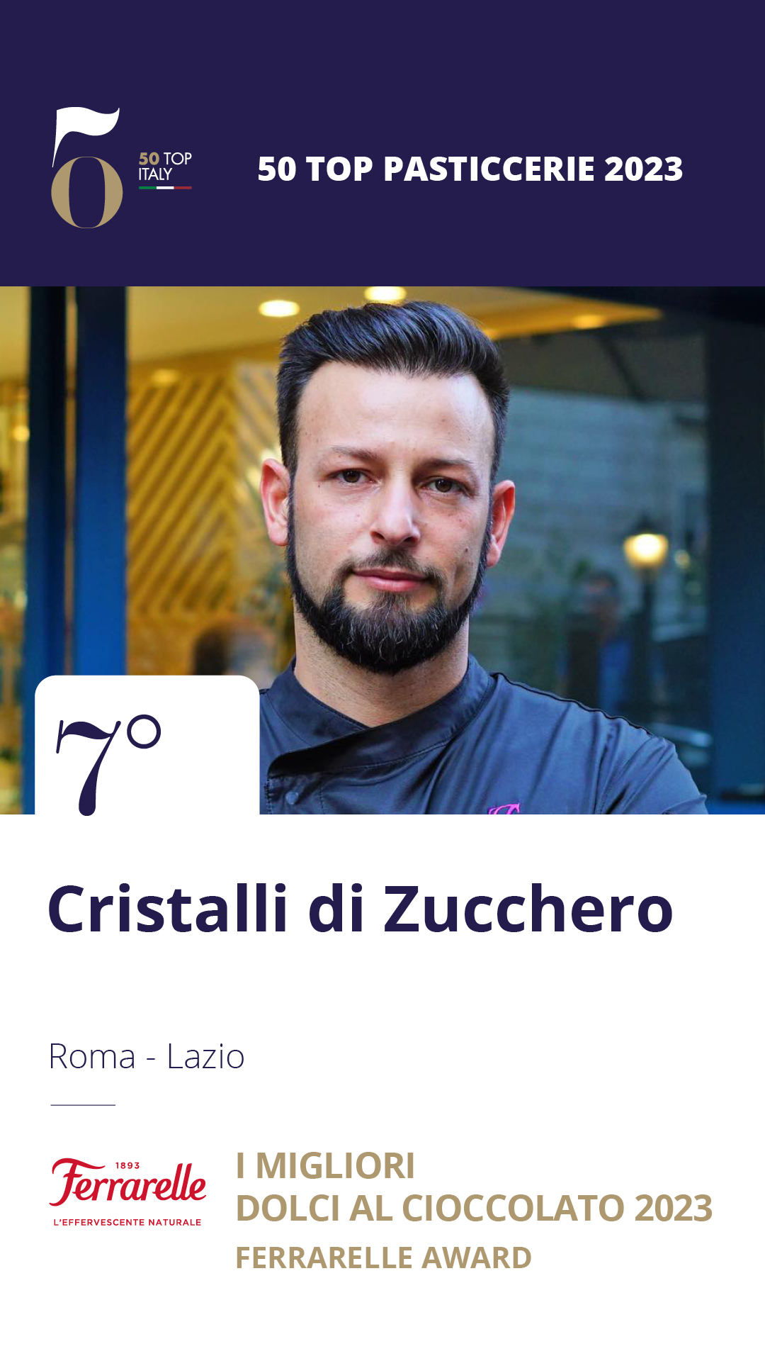 7. Cristalli di Zucchero – Roma, Lazio